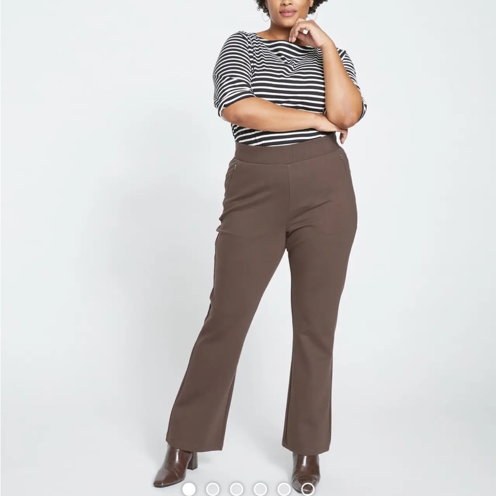 Universal Standard Pull On Bootcut Ponte Pants